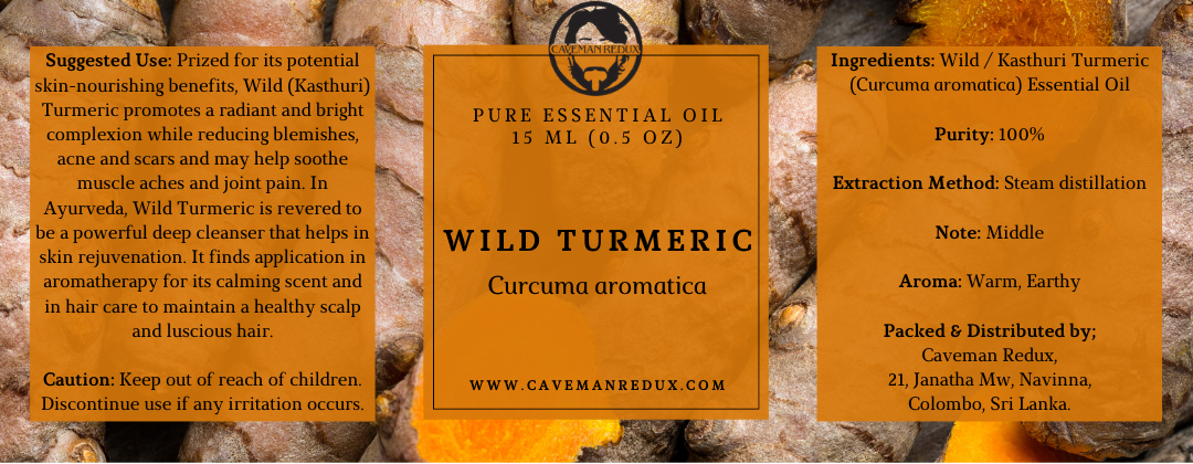 wild turmeric oil Sri Lanka