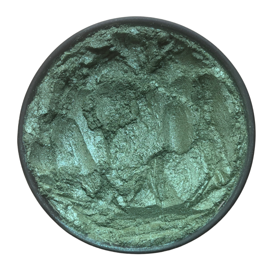 Green mica powder