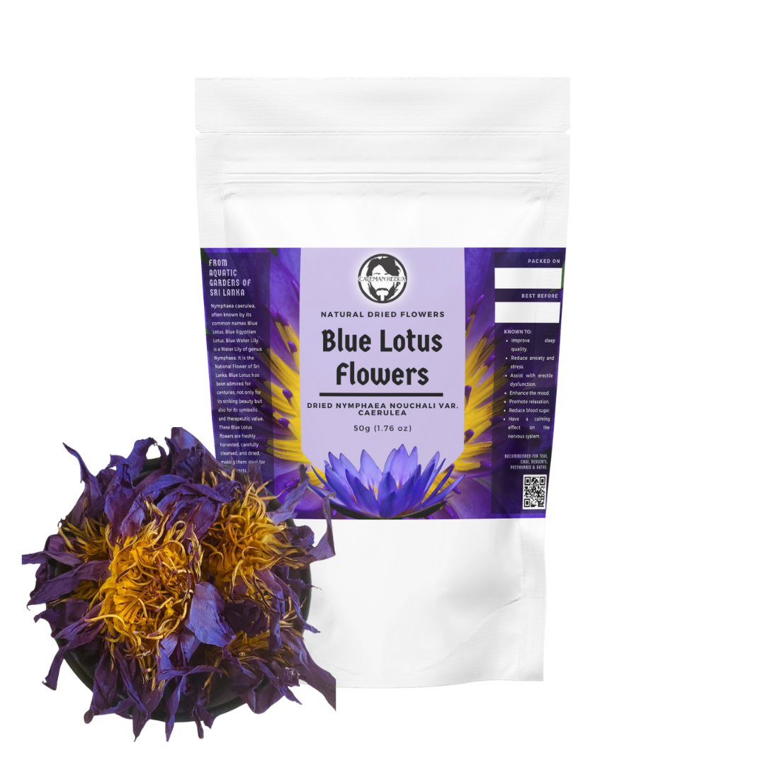 blue lotus dried flowers