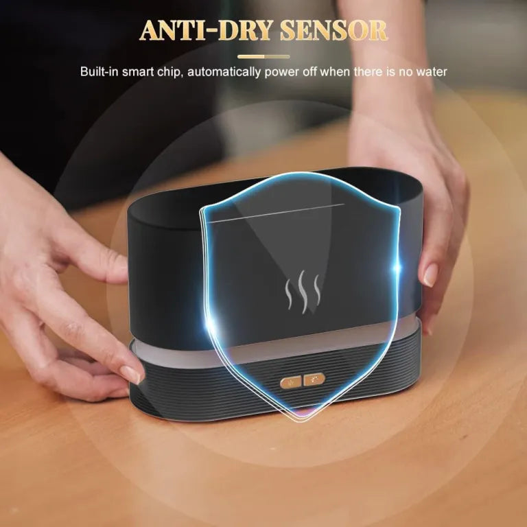 volcanic flame diffuser