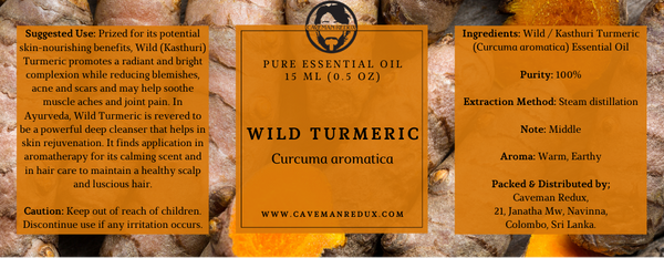 wild turmeric oil Sri Lanka