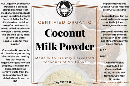organic coconut milk powder