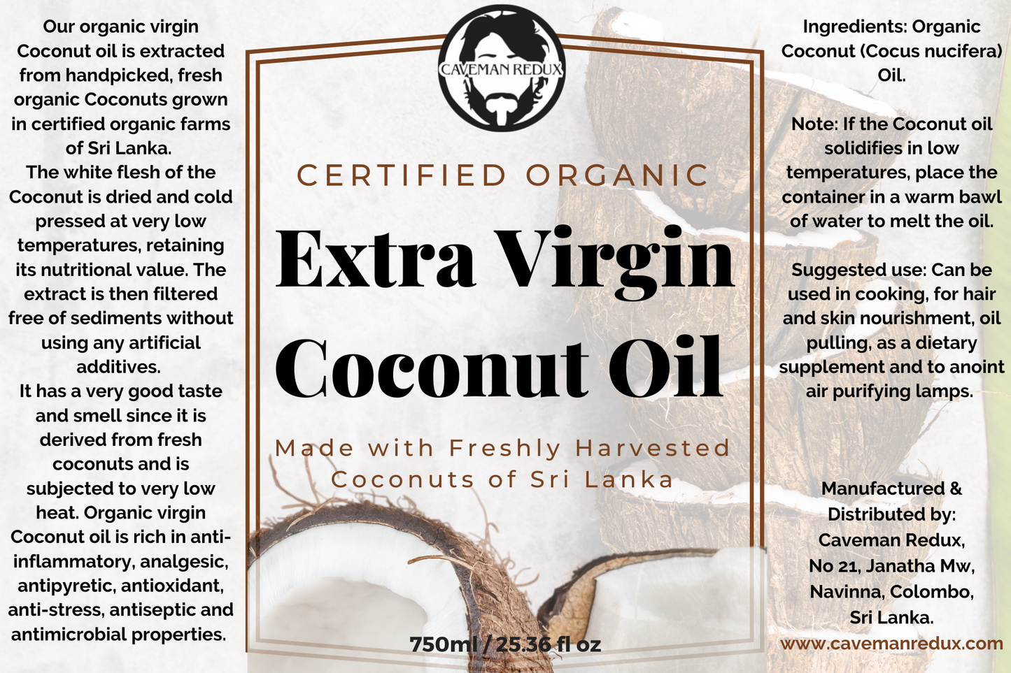 virgin coconut oil Sri Lanka