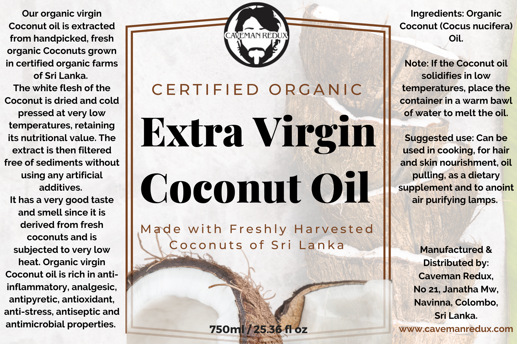 virgin coconut oil Sri Lanka