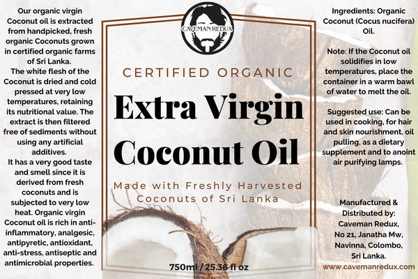 virgin coconut oil Sri Lanka