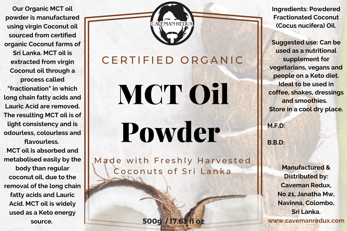 MCT oil powder