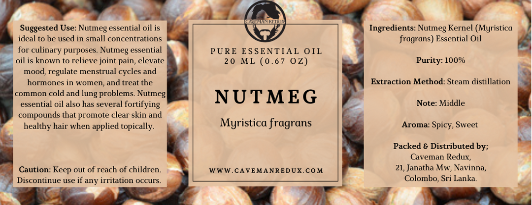 organic nutmeg essential oil