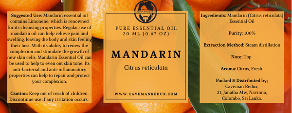 mandarin essential oil Sri Lanka