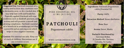 Patchouli oil sri lanka