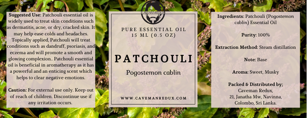 Patchouli oil sri lanka