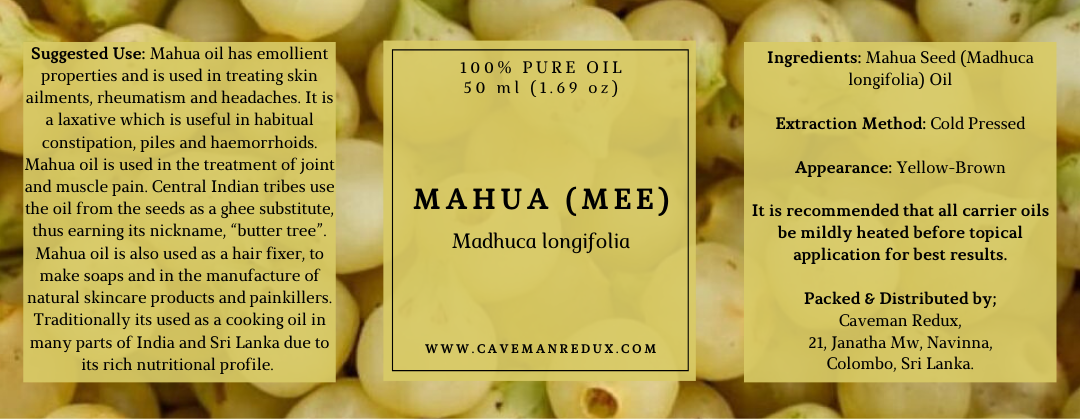 madhuca longifolia oil