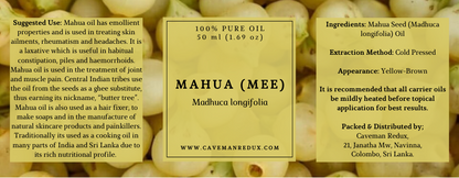 madhuca longifolia oil