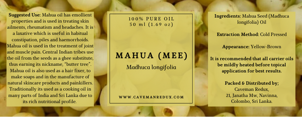 madhuca longifolia oil