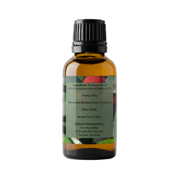 wintergreen essential oil caveman redux