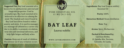 bay essential oil Sri Lanka
