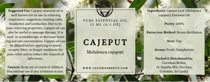cajeput leaf essential oil