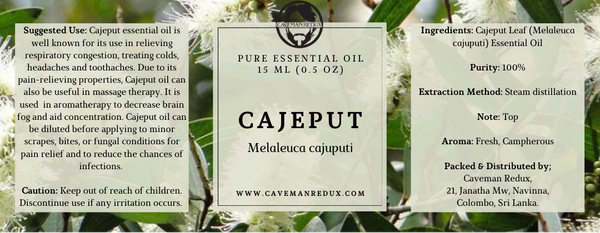 cajeput leaf essential oil