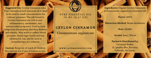 organic ceylon cinnamon oil