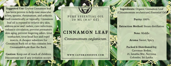 ceylon cinnamon leaf essential oil
