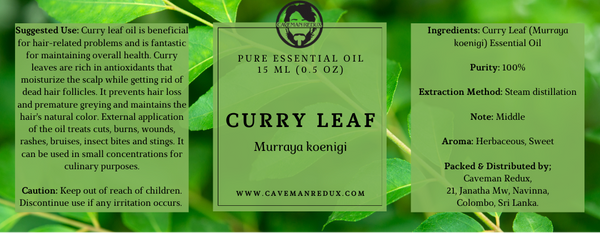 curry leaf oil for hair