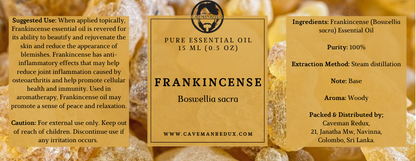 Frankincense oil for pain