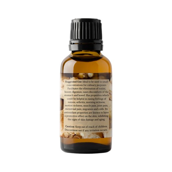 organic ginger root essential oil