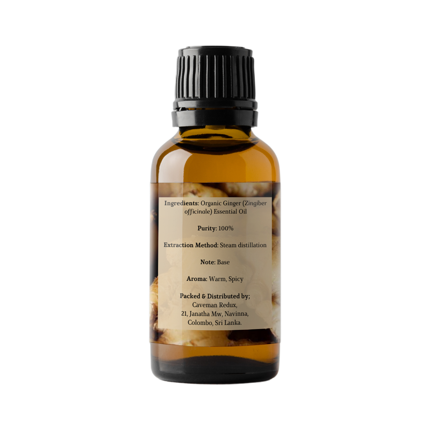 ginger root essential oil