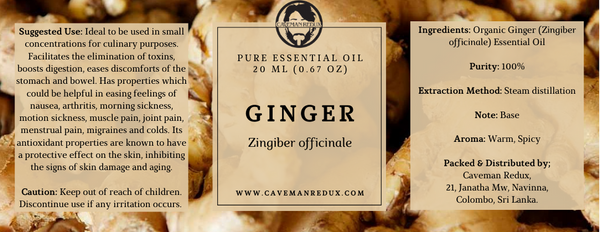 organic ginger oil