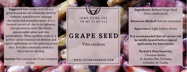 grape seed carrier oil