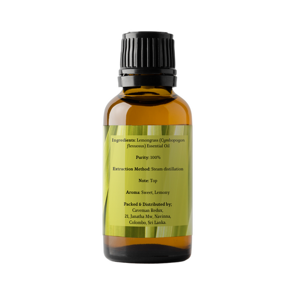 lemongrass essential oil caveman redux
