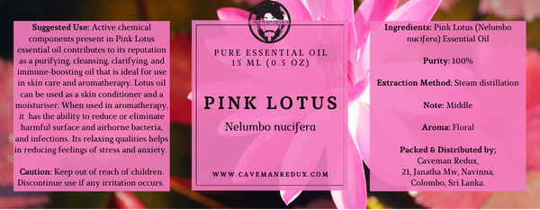 lotus essential oil 