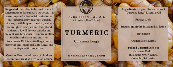 turmeric root essential oil 