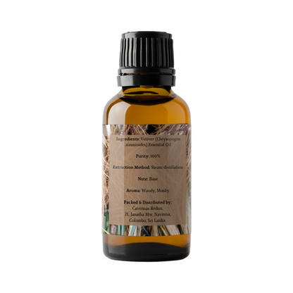 vetiver root essential oil