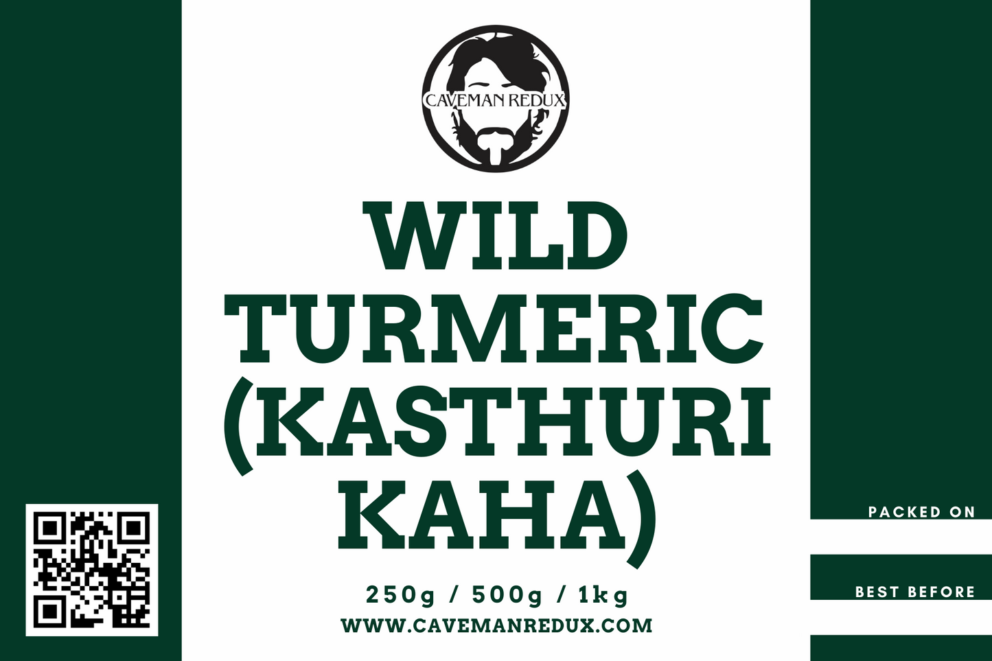 wild turmeric powder