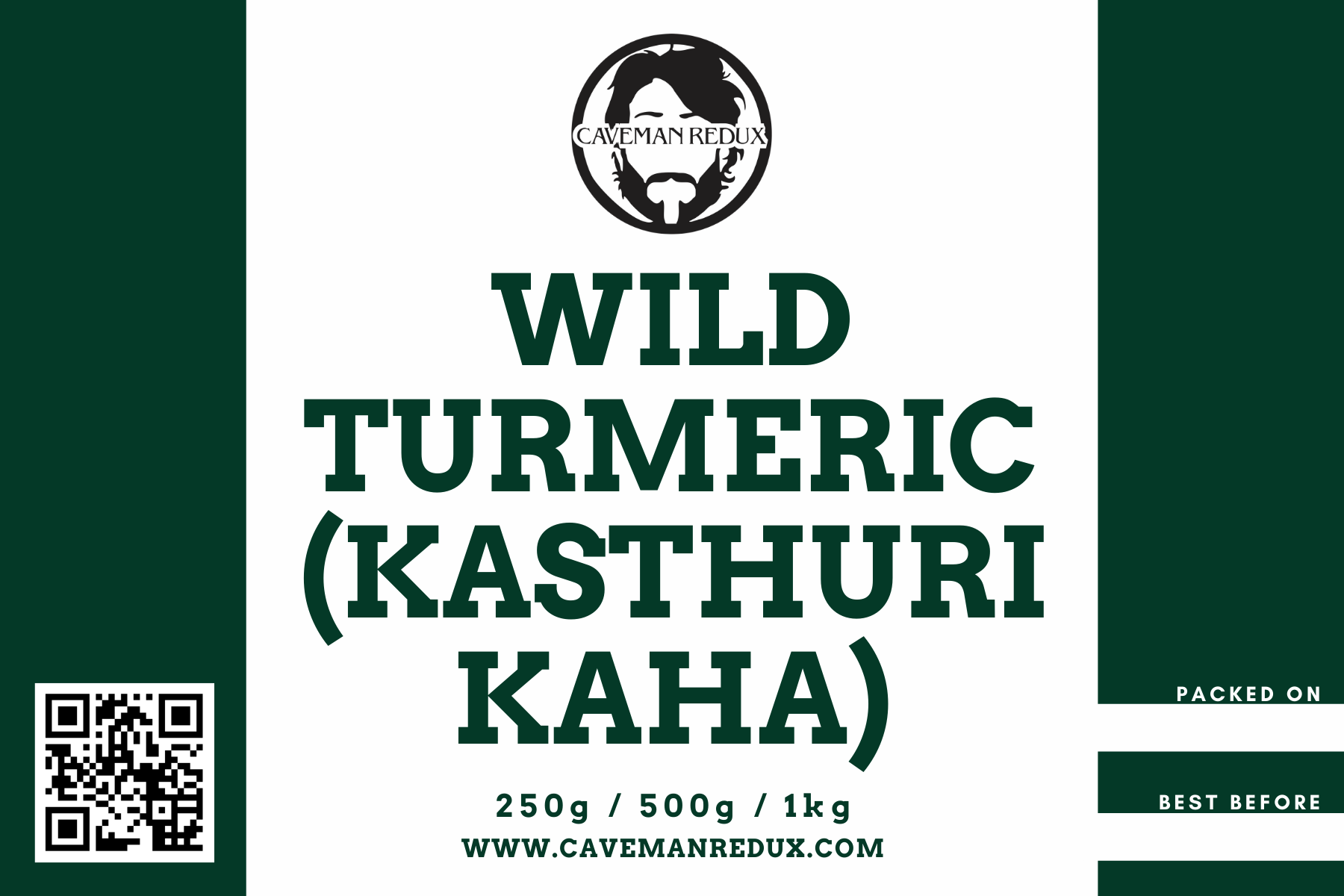 wild turmeric powder
